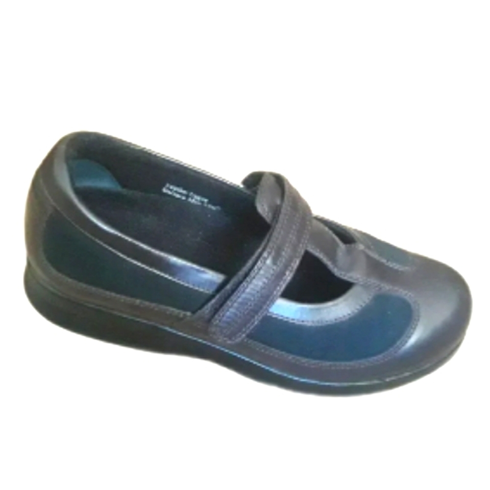Drew Desiree T-Strap Mary Janes /Size 8 1/2M Nubuck Orthotic Shoes